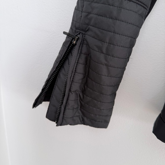 Athleta Black Sprinter Jacket Puffer Size Small - Picture 5 of 13